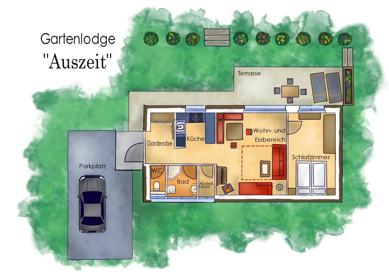 Nötsch Gartenlodge Auszeit المظهر الخارجي الصورة